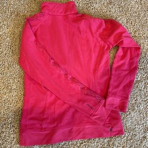 3/4 zip Women’s Spyder shirt - pink